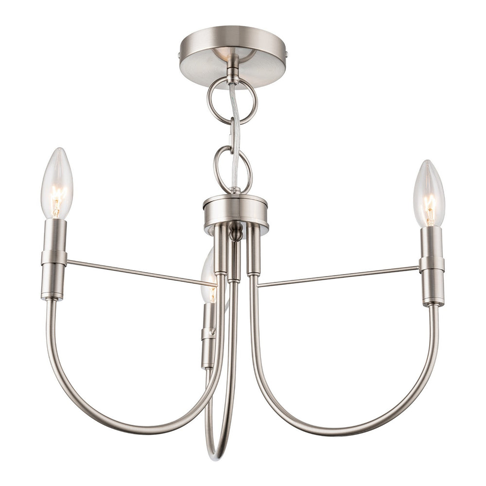 Artcraft Canada - Three Light Lantern - Foundry - Brushed Nickel- Union Lighting Luminaires Decor
