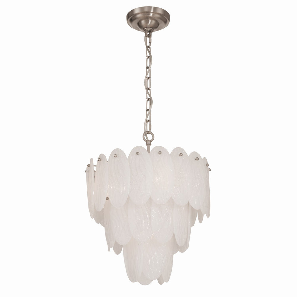 Artcraft Quebec - Five Light Chandelier - Serena - Satin Nickel- Union Lighting Luminaires Decor