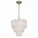 Artcraft Quebec - Five Light Chandelier - Serena - Satin Nickel- Union Lighting Luminaires Decor