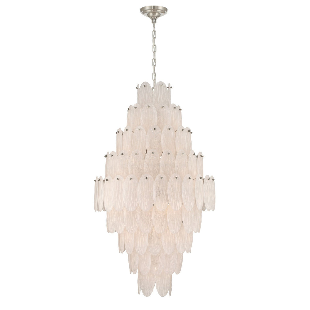 Artcraft Canada - 19 Light Chandelier - Serena - Satin Nickel- Union Lighting Luminaires Decor