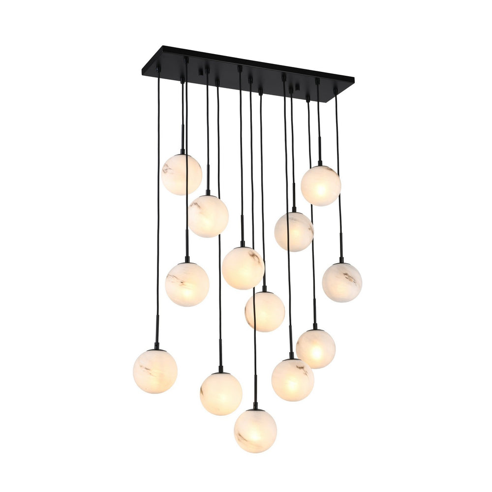 Artcraft Canada - 13 Light Lantern - Nightfall - Black- Union Lighting Luminaires Decor