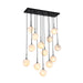 Artcraft Canada - 13 Light Lantern - Nightfall - Black- Union Lighting Luminaires Decor