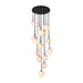 Artcraft Canada - 15 Light Lantern - Nightfall - Black- Union Lighting Luminaires Decor