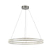 Artcraft Canada - LED Pendant - Chevron - Brushed Nickel- Union Lighting Luminaires Decor