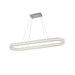 Artcraft Canada - LED Island Pendant - Chevron - Brushed Nickel- Union Lighting Luminaires Decor