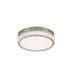 Artcraft Canada - LED Flushmount - Chevron - Brushed Nickel- Union Lighting Luminaires Decor