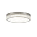 Artcraft Canada - LED Flushmount - Chevron - Brushed Nickel- Union Lighting Luminaires Decor