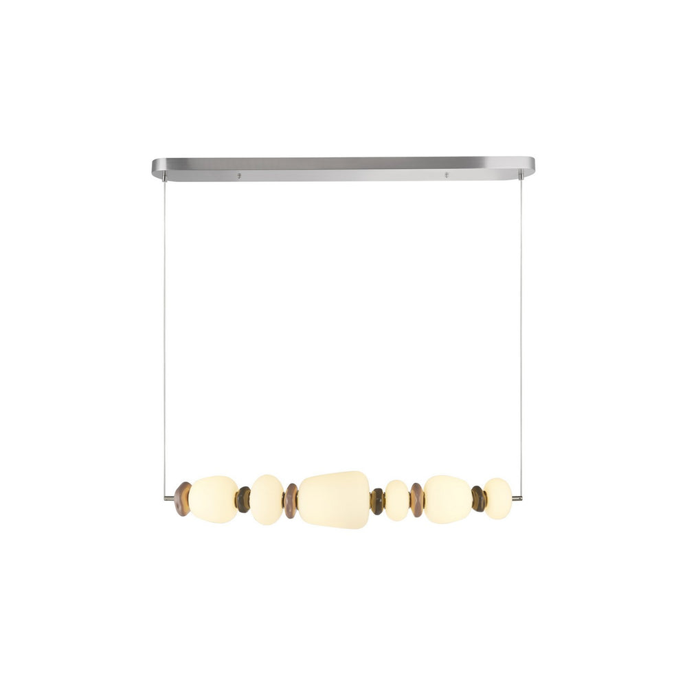 Artcraft Canada - LED Island Pendant - Strata - Satin Nickel- Union Lighting Luminaires Decor
