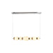 Artcraft Canada - LED Island Pendant - Strata - Satin Nickel- Union Lighting Luminaires Decor