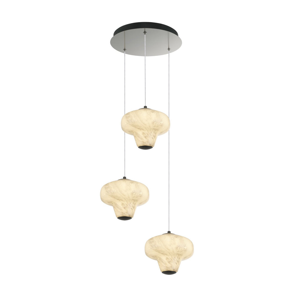 Artcraft Canada - LED Chandelier - Solara - Graphite- Union Lighting Luminaires Decor