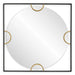 Uttermost - Mirror - Hinson - Satin Black- Union Lighting Luminaires Decor