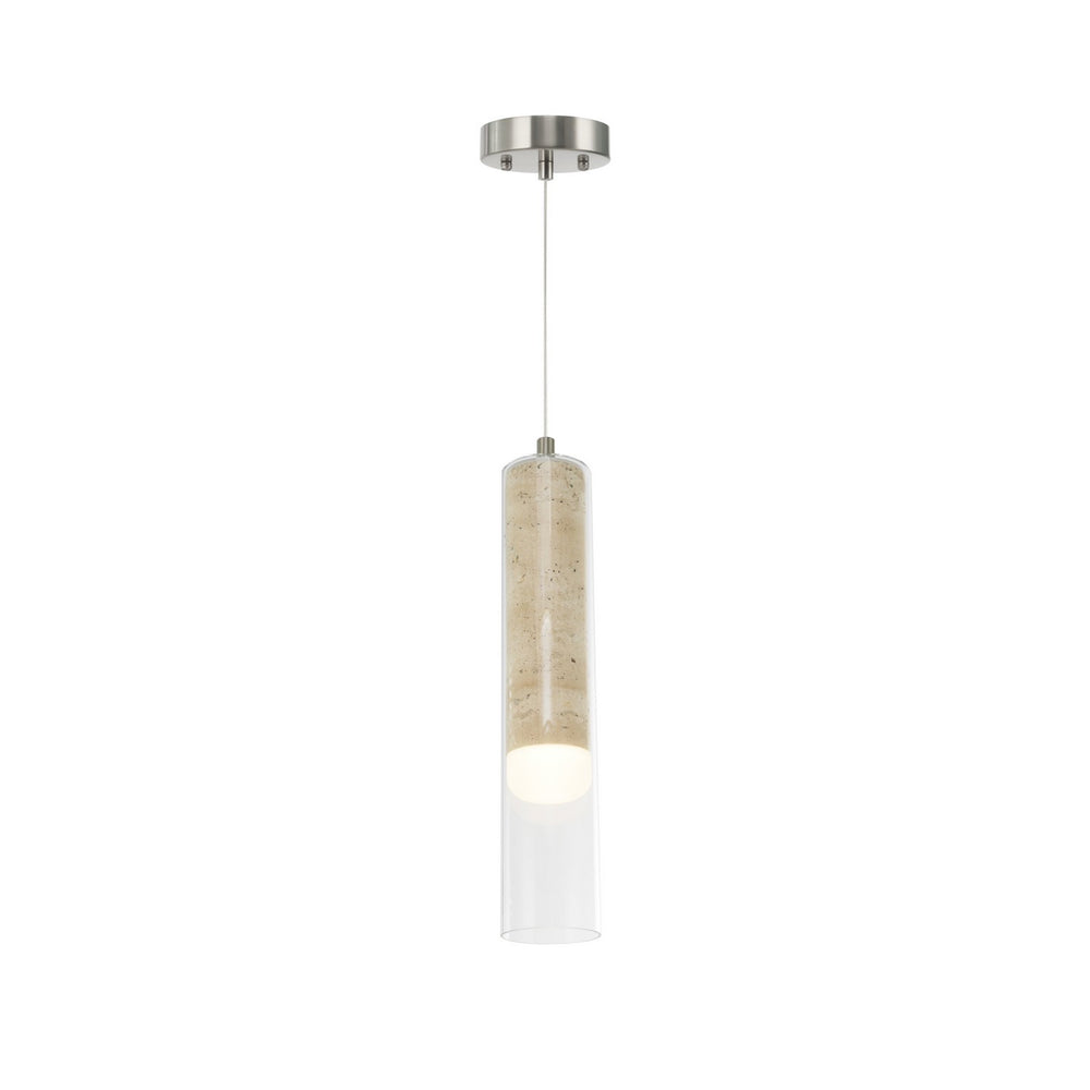 Artcraft Canada - LED Pendant - Zara - Brushed Nickel- Union Lighting Luminaires Decor