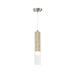 Artcraft Canada - LED Pendant - Zara - Brushed Nickel- Union Lighting Luminaires Decor