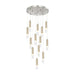 Artcraft Canada - LED Chandelier - Zara - Brushed Nickel- Union Lighting Luminaires Decor