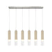 Artcraft Canada - LED Island Pendant - Zara - Brushed Nickel- Union Lighting Luminaires Decor