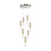 Artcraft Canada - LED Chandelier - Zara - Brushed Nickel- Union Lighting Luminaires Decor