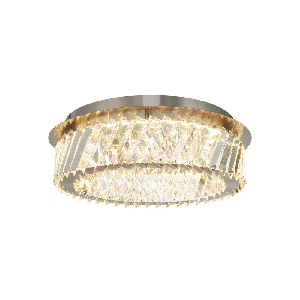 Artcraft Canada - LED Flushmount - Alya - Polished Nickel- Union Lighting Luminaires Decor