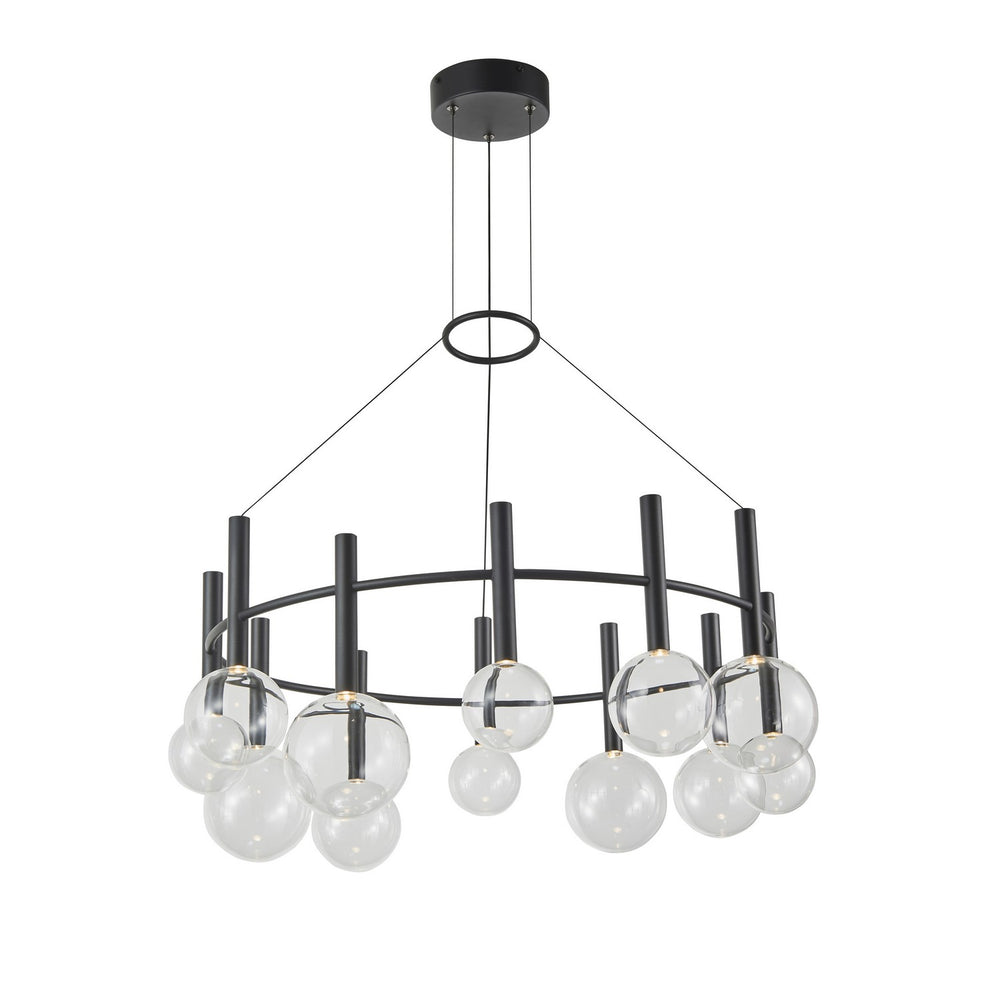 Artcraft Canada - LED Chandelier - Terra - Black- Union Lighting Luminaires Decor