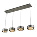 Artcraft Canada - LED Island Pendant - Axis - Graphite- Union Lighting Luminaires Decor