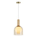 Artcraft Canada - One Light Pendant - Juna - Brass- Union Lighting Luminaires Decor