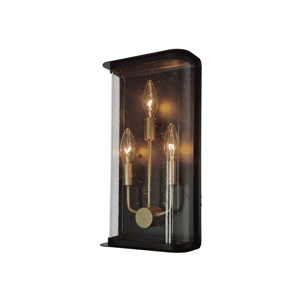 Artcraft Canada - Three Light Outdoor Lantern - Stonegate - Black- Union Lighting Luminaires Decor