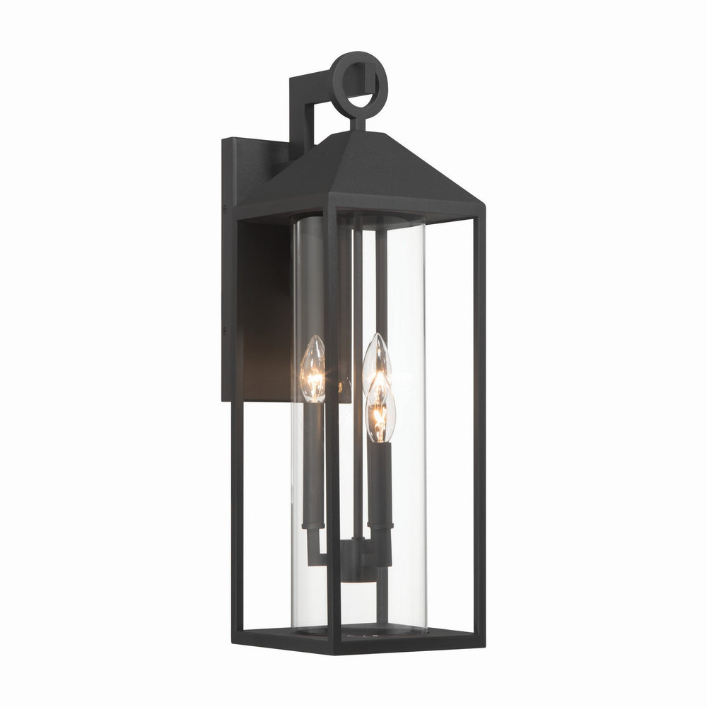 Artcraft Canada - Three Light Outdoor Lantern - Portside - Black- Union Lighting Luminaires Decor