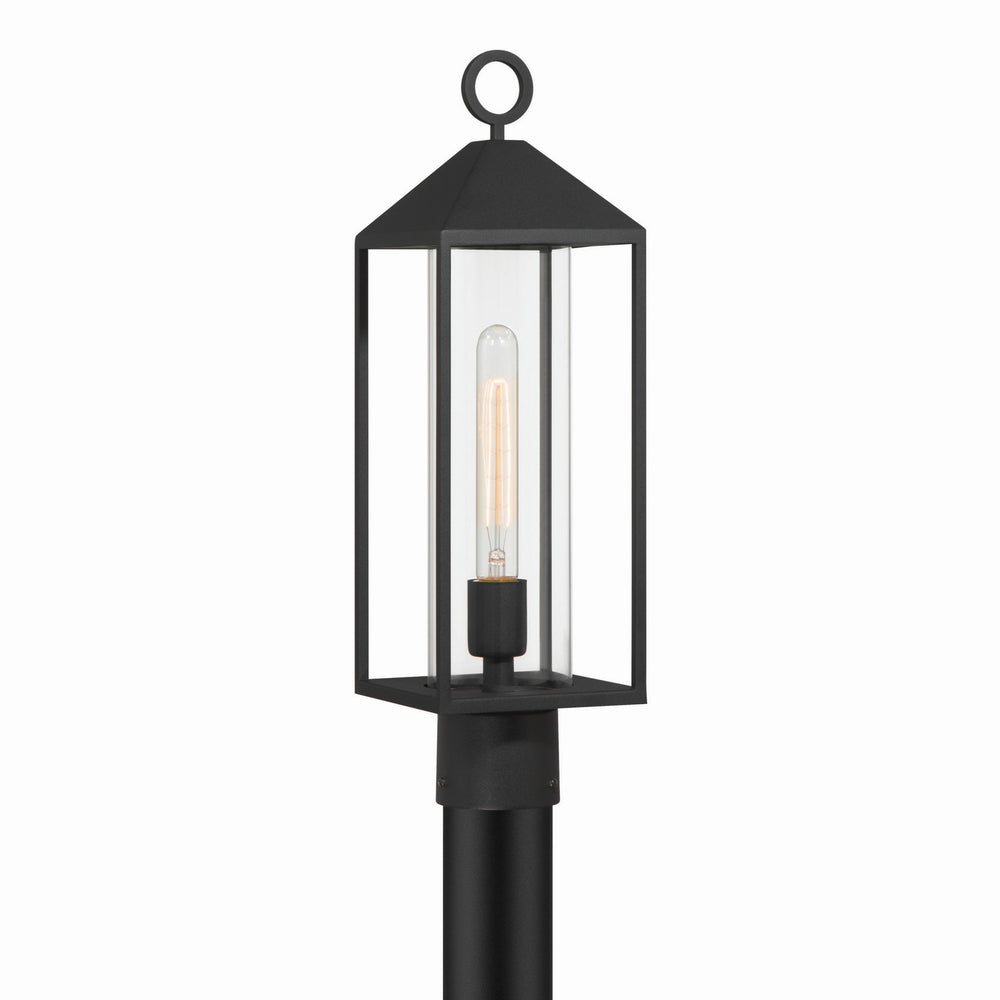 Artcraft Canada - One Light Outdoor Post Mount - Portside - Black- Union Lighting Luminaires Decor