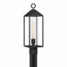 Artcraft Canada - One Light Outdoor Post Mount - Portside - Black- Union Lighting Luminaires Decor