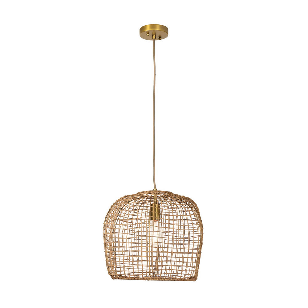 Regina Andrew Canada - One Light Pendant - Selene - Natural- Union Lighting Luminaires Decor
