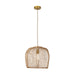 Regina Andrew Canada - One Light Pendant - Selene - Natural- Union Lighting Luminaires Decor