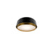 W.A.C. Canada - LED Flush Mount - Salvo - Black/Aged Brass- Union Lighting Luminaires Decor