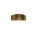 W.A.C. Canada - LED Flush Mount - Grille - Aged Brass- Union Lighting Luminaires Decor