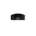 W.A.C. Canada - LED Flush Mount - Grille - Black- Union Lighting Luminaires Decor