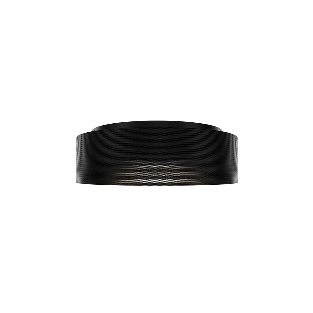 W.A.C. Canada - LED Flush Mount - Grille - Black- Union Lighting Luminaires Decor