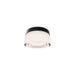 W.A.C. Canada - LED Outdoor Flush Mount - Balto Ii - Black- Union Lighting Luminaires Decor
