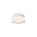 W.A.C. Canada - LED Outdoor Flush Mount - Balto Ii - White- Union Lighting Luminaires Decor