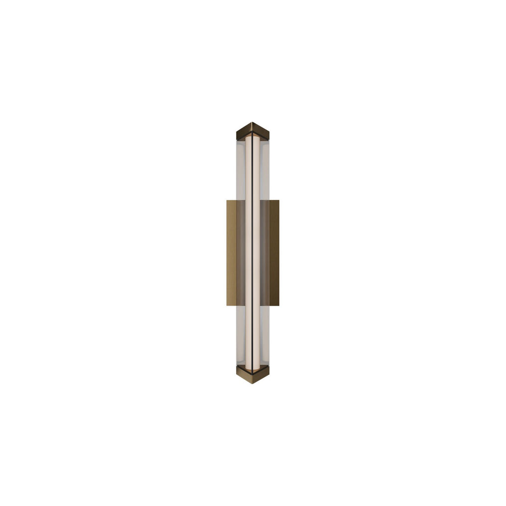 W.A.C. Canada - LED Wall Sconce - Boulevard - Aged Brass- Union Lighting Luminaires Decor