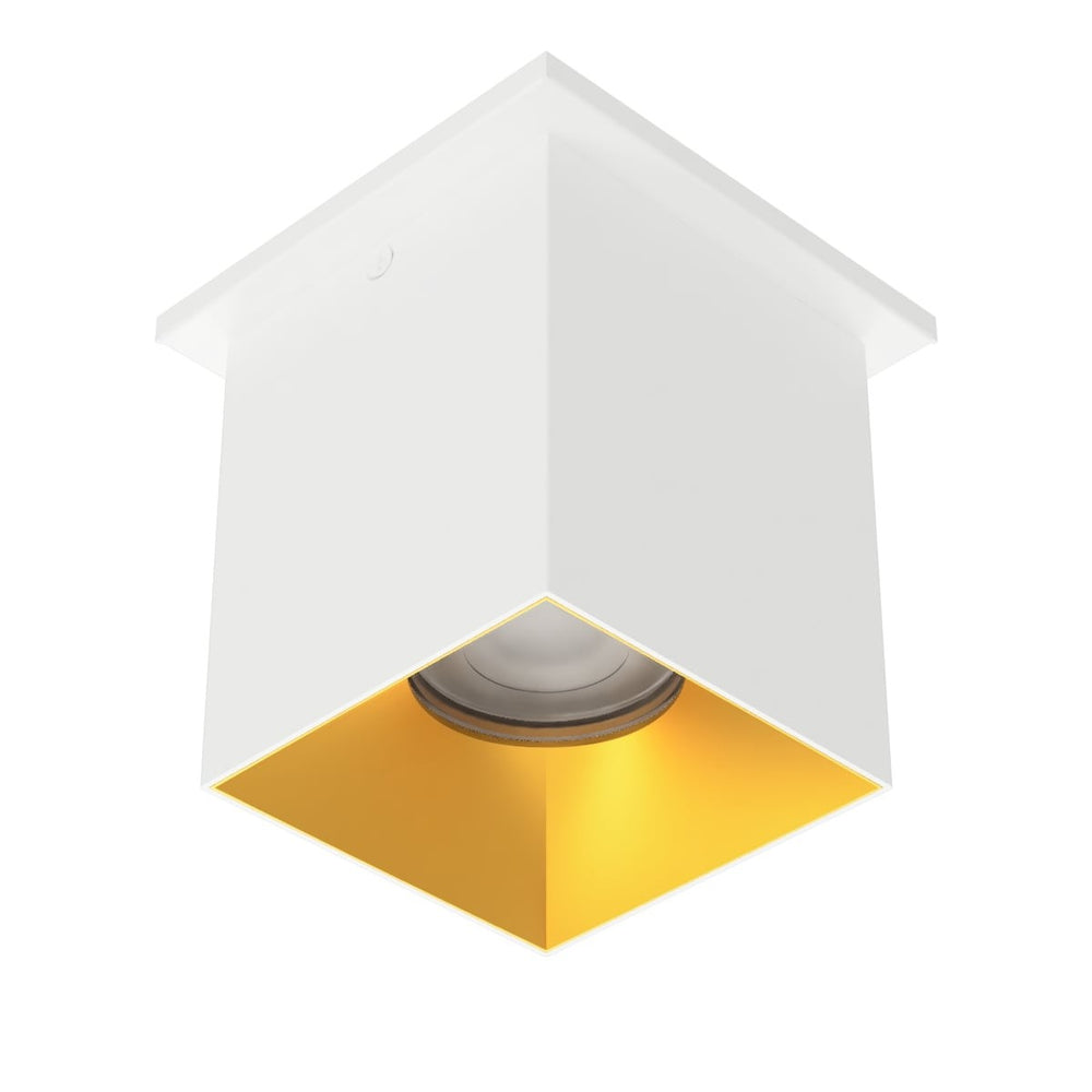 W.A.C. Canada - LED Flush Mount - Zoron - White/Gold- Union Lighting Luminaires Decor