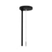 W.A.C. Canada - Feed Canopy with 96" Cable Suspension - 120V Track - Black- Union Lighting Luminaires Decor