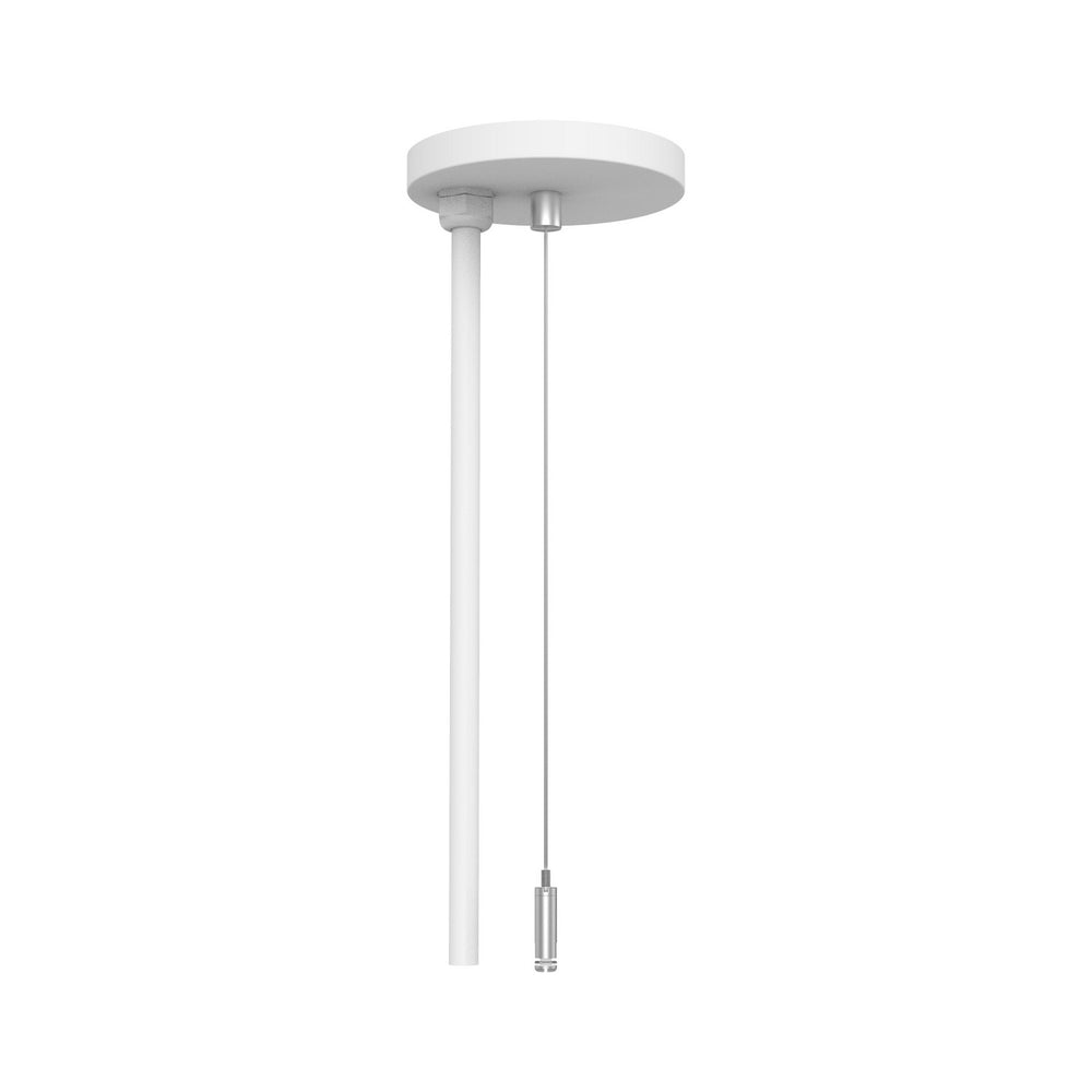 W.A.C. Canada - Feed Canopy with 96" Cable Suspension - 120V Track - White- Union Lighting Luminaires Decor