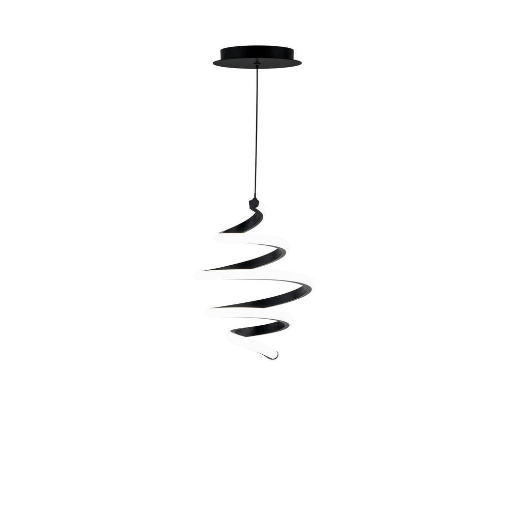 W.A.C. Canada - LED Mini Pendant - Whirl - Black- Union Lighting Luminaires Decor