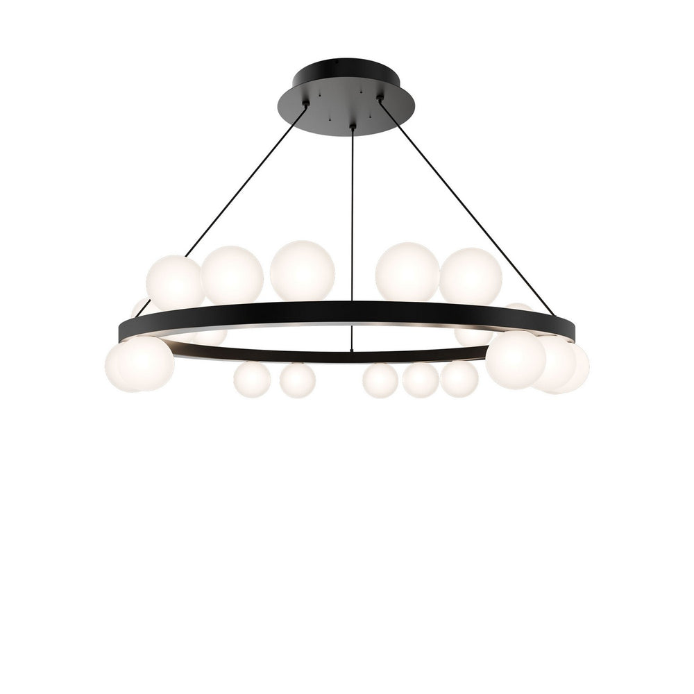 W.A.C. Canada - LED Chandelier - Carousel - Black- Union Lighting Luminaires Decor