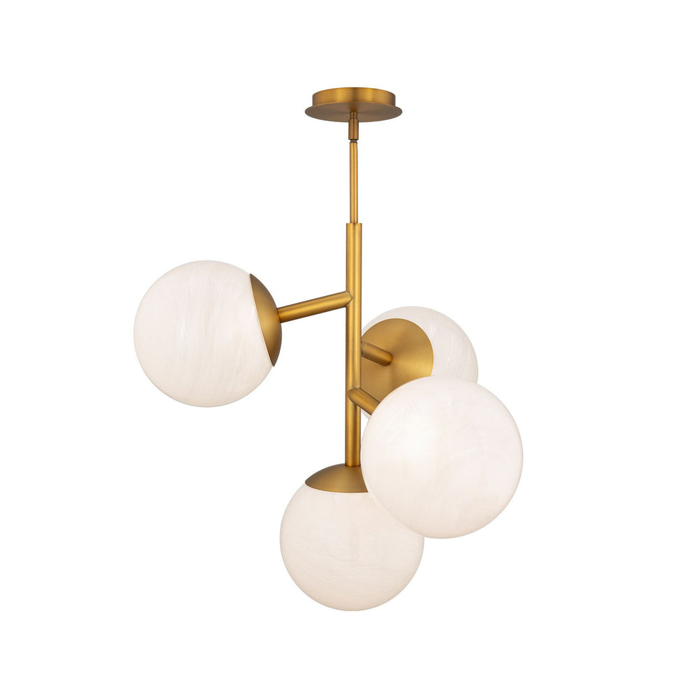 W.A.C. Canada - LED Pendant - Quatrro - Aged Brass- Union Lighting Luminaires Decor