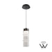 W.A.C. Canada - LED Pendant - Kanister - Black/White Glass- Union Lighting Luminaires Decor