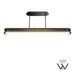 W.A.C. Canada - LED Pendant - Longboard - Black/Aged Brass- Union Lighting Luminaires Decor