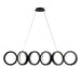W.A.C. Canada - LED Linear Pendant - Cabot - Black- Union Lighting Luminaires Decor