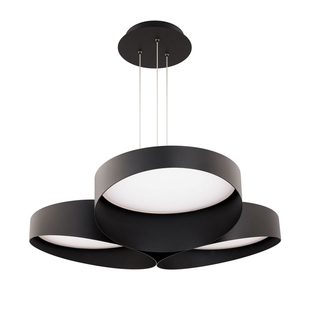 W.A.C. Canada - LED Pendant - Triolet - Black- Union Lighting Luminaires Decor