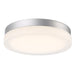 Modern Forms Canada - LED Flush Mount - Circa - Titanium- Union Lighting Luminaires Decor