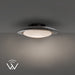 Modern Forms Canada - LED Flush Mount - Saturno - Basalt Stone/Black- Union Lighting Luminaires Decor