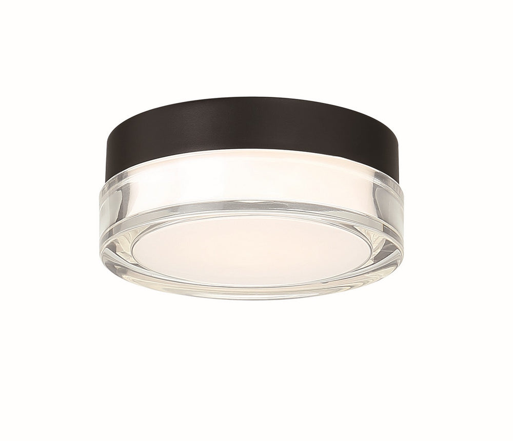 Modern Forms Canada - LED Outdoor Flush Mount - Pi - Black- Union Lighting Luminaires Decor